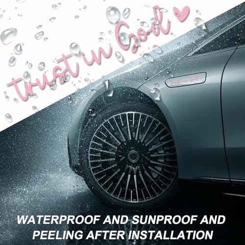 DXNQ Trust in God Mirror Decal
