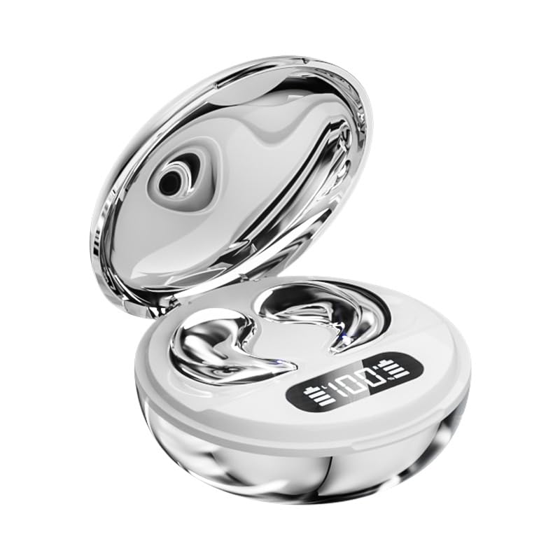 Invisible Wireless Bluetooth Earbuds for Side Sleepers Smallest Invisible Sleep Earbuds Comfortable Noise Blocking Wireless Sleep Headphones with