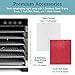 COSORI Food Dehydrator Accessories, Fruit Leather Roll Sheets for 6 Trays CP267-FD and Other Models, BPA-Free, C267-2FR, 2 Pack