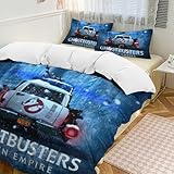 YINGD Garraka Car GHOSTBUSTERS - Juego de edredón suave de 3 piezas, juego de cama individual grueso para todas las estaciones