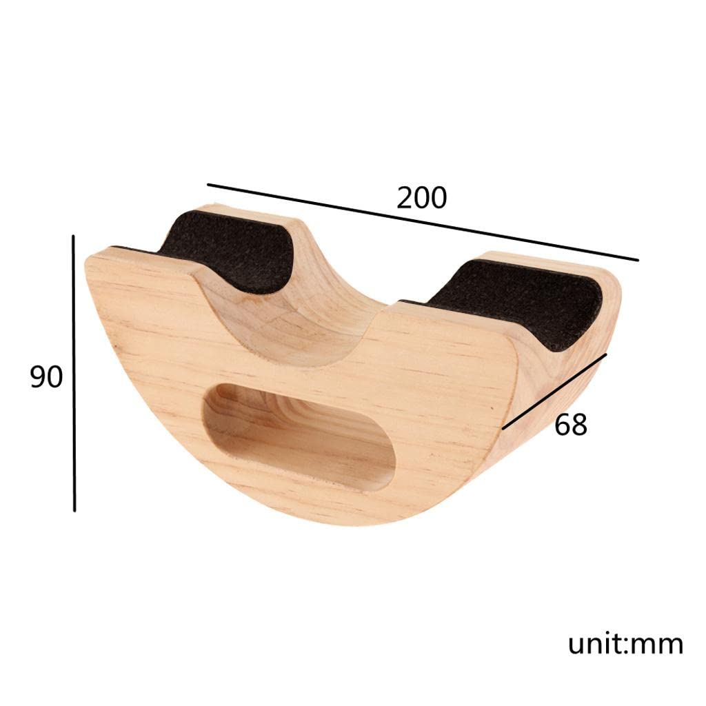 Repose-nuque pour Guitare Acoustique en Bois