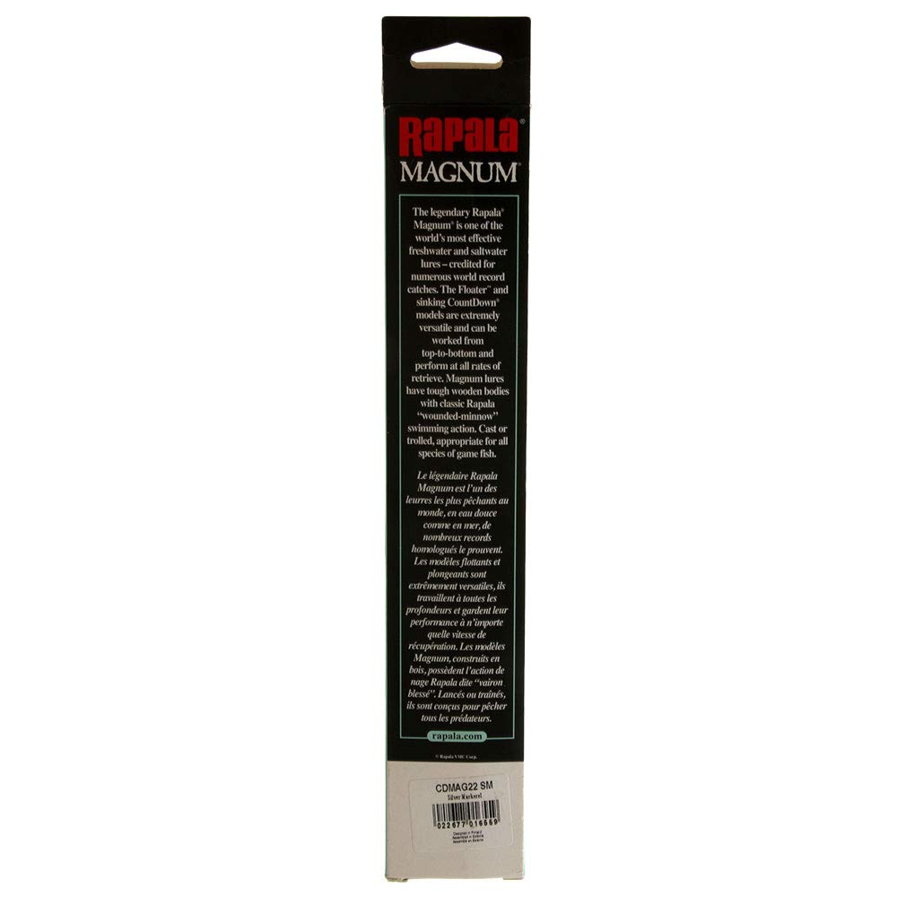 Rapala - Countdown Magnum - Matériel Corps en Abachi-Leurre Pêche en Mer - Fabriqué en Estonie Unisex