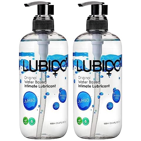 Lubido Jumbo Water Based Intimate Gel Lube Cover