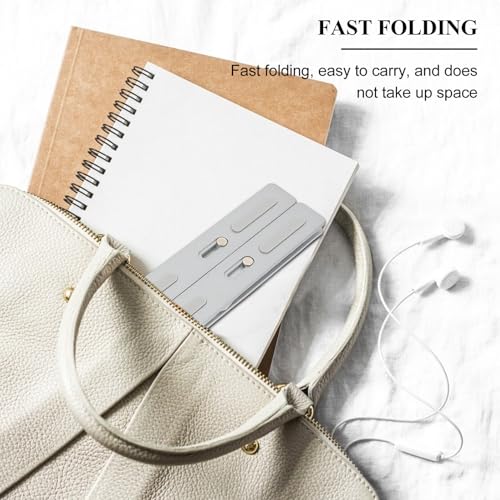 Soporte portátil ajustable aluminio para laptop plegable miniatura 3