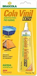 Cola Vinil Extra Adesivo para PVC Flexível 17g Brascola