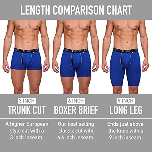 2UNDR Men's Flow Shift 9" Long Leg Underwear - Image 2