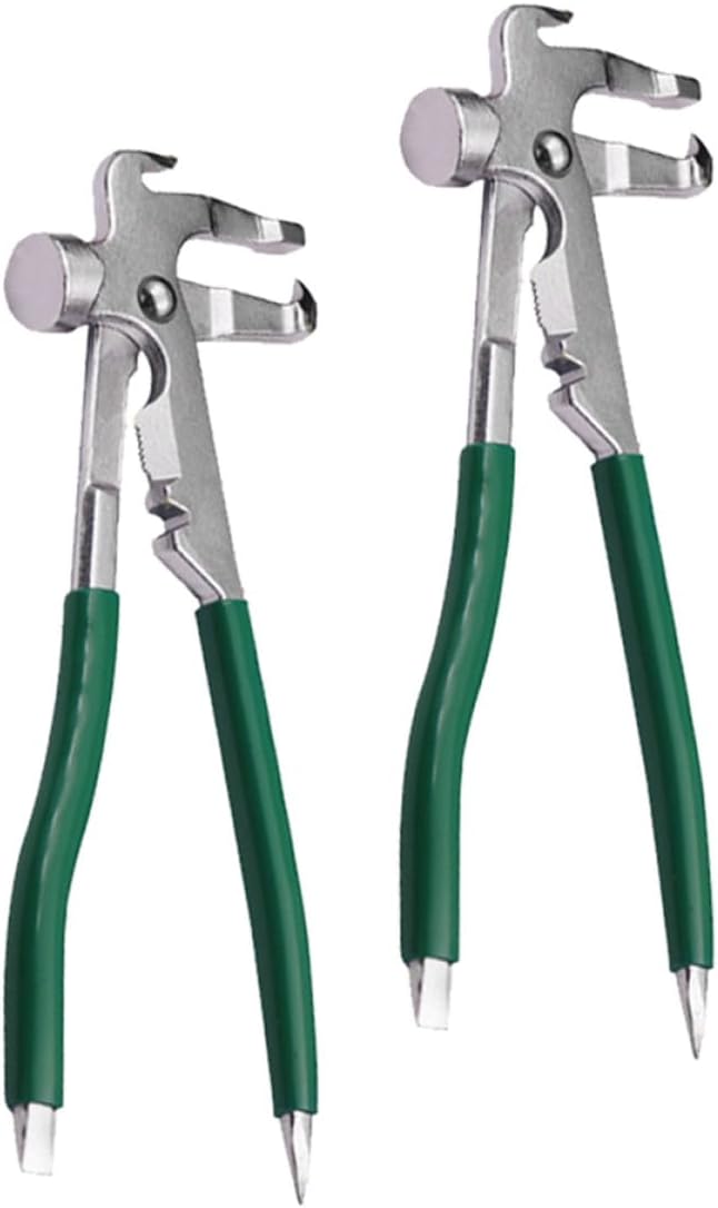 2pcs Tire Weight Hammer Pliers Set Tire Weight Hammer Pliers Set with Ergonomic Handle for Repair and Maintenance