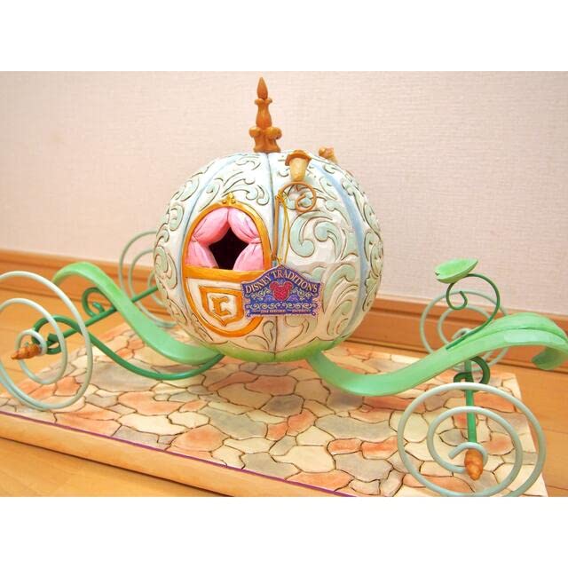 シンデレラ　トラディション　馬車　エネスコ　カボチャ　プリンセス　ライト Amazon.co.jp: enesco シンデレラ カボチャの馬車 Tradition 魔法使い