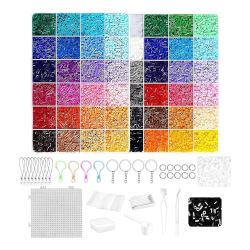 Kit de cuentas derretidas con suministros de manualidades para proyectos escolares