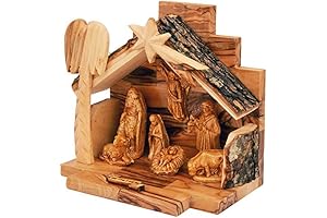 THE JERUSALEM GIFT SHOP SINCE 2004 Olive Wood Nativity Sets