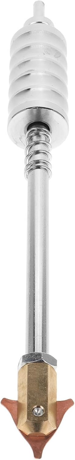 Professional Auto Body Repair Slide Hammer with Copper Material and Silver Finish, Easy to Operate Dent Removal Tool for Car Body Use in Automotive Repair Shops and Car Detailing