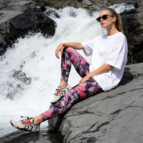Image of Mishansha Water Shoes for Women Men, Quick-Dry Barefoot Swim Shoes with Drainage Holes, Lightweight Aqua Shoe for Beach Pool River Boating Yoga Walking