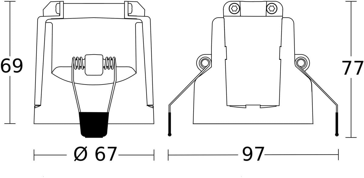 Steinel MD IR 4360-8 COM1 – 360° Infrarot-Bewegungsmelder mit 8 m Reichweite | Decken-Einbau | Ideal für Büros, Besprechungsräume & Durchgangsbereiche