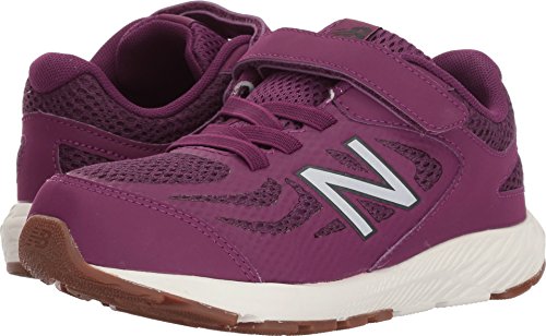 Image of New Balance Kid's 519 V1 Alternative Closure Running Shoe, Imperial /Phantom, 13.5 M US Little Kid (4-8 Years)