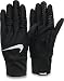 Nike Mens Dri-Fit Tempo Running Gloves, Medium (Black/Silver) (Medium)
