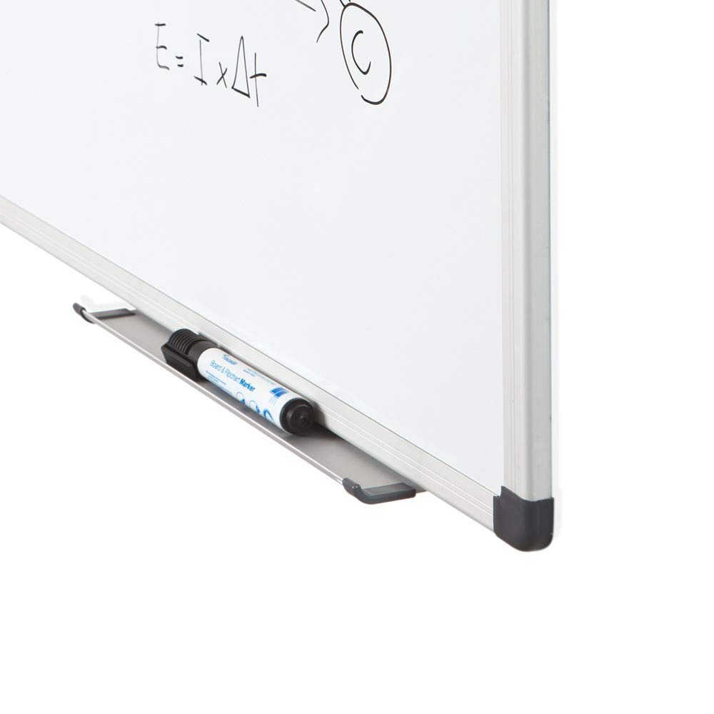 Rocada Magneetbord met pennenbakje en aluminium frame, 60 x 45 cm