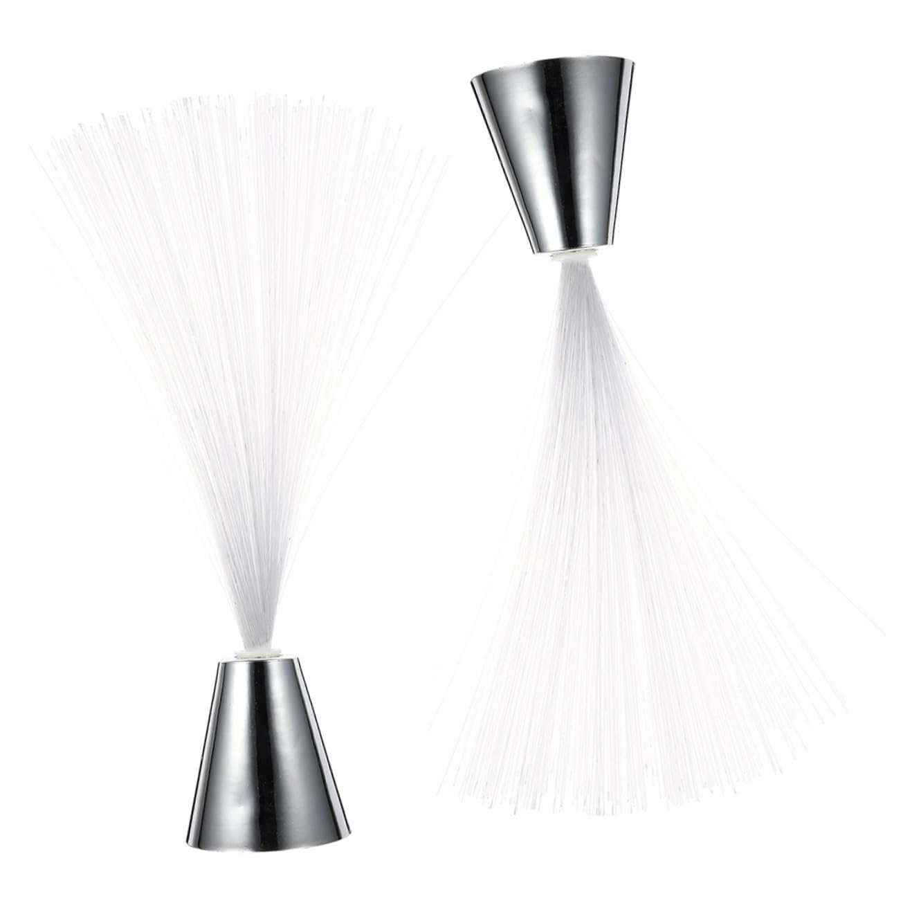 Veemoon 2pcs Battery Operated Fiber Optic Lights Led Changing Motion Night Lights for Living Room Decor