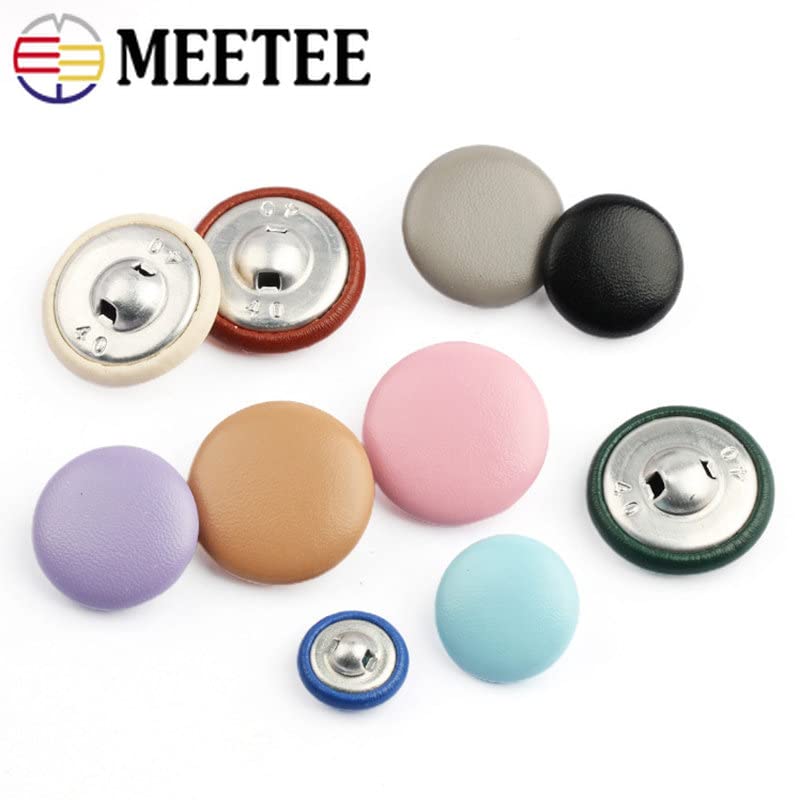 QUARKZMAN 10 Stück Stoffbezogene Knöpfe 25mm Runde Plüsch Bezogene Metall Knopf Stoff bedeckt mit Metallschaft Nähknöpfe Bastelknöpfe zum Nähen Basteln für Anzüge Strickjacke, Gelb