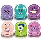 LODPEDC Monster Party Supplies - 60 Pcs Plates Set for Monster Birthday Party Decorations, 7inch