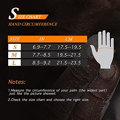 Atercel CWG03AS Weight Lifting Gloves Full Palm Protection, Workout Gloves For Gym, Cycling, Exercise thumb #6
