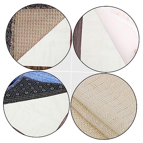 Alfombrilla antideslizante beige de PVC resistente para suelo de hogar 7