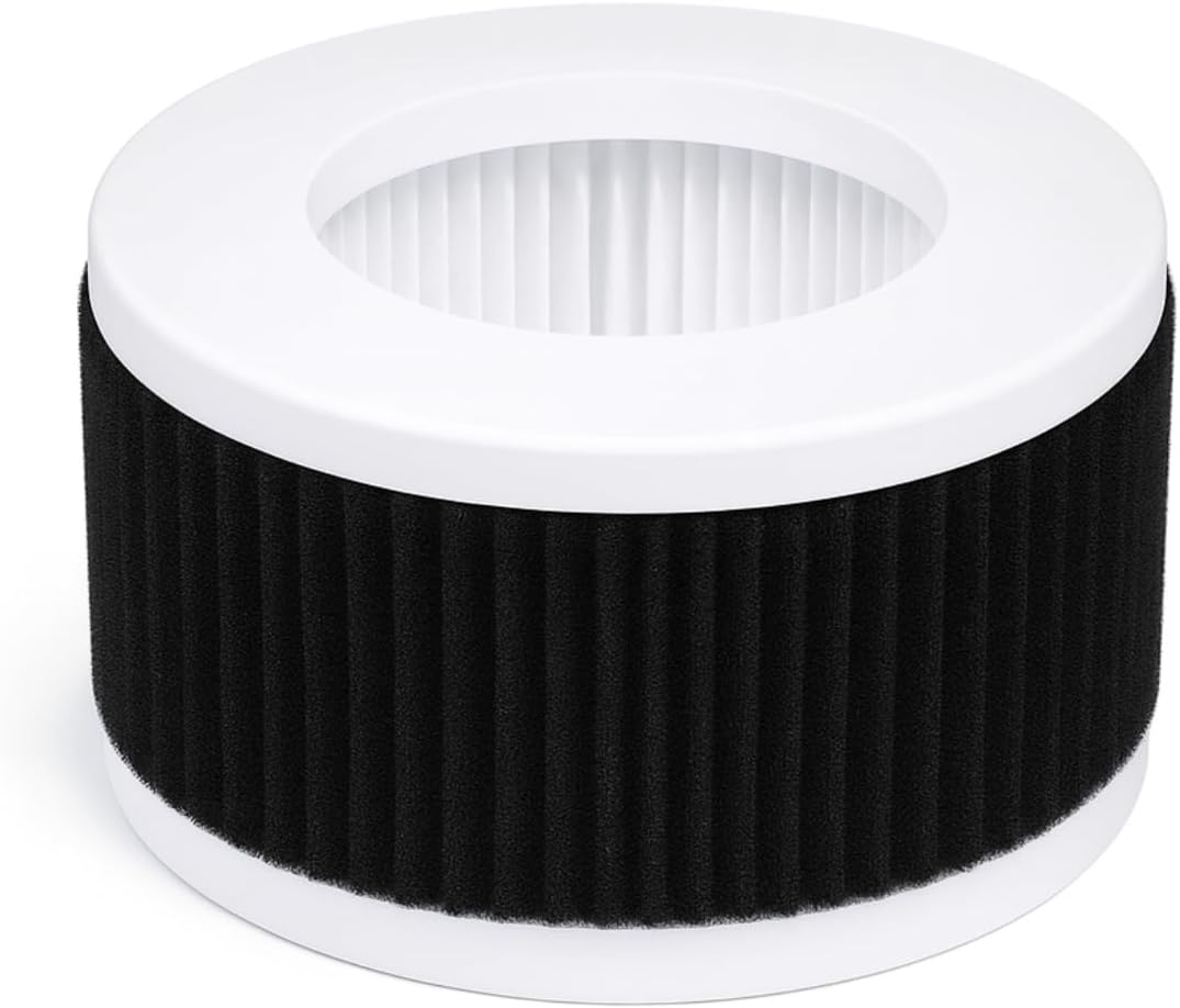 Nispira PB-P02 Replacement HEPA Filters for Pro Breeze Mini Air Purifier PB-P02 PB-P02F, 2 Packs