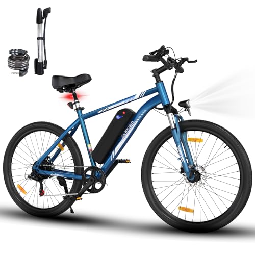 ELEKGO 28 Zoll E-Bike City Bike - 25km/h, 7-Gang, 36V Akku, LCD Display, Stoßdämpfer