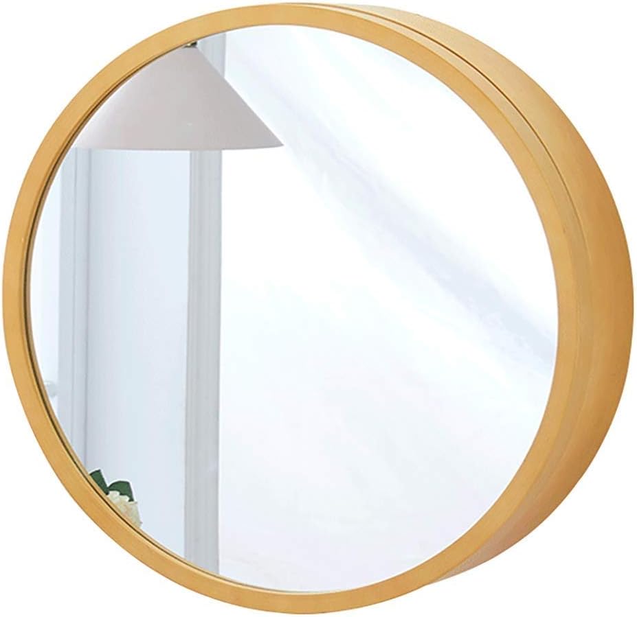 SDK Round Bathroom Mirror Bathroom Wall Storage