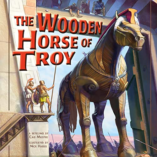 The Wooden Horse of Troy by Cari Meister, Nick Harris episode artwork
