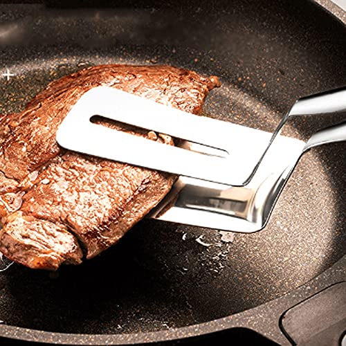 Kochzange Küchenzange zum Braten, Kochen, Grillen von Brot, Silber, Greifen ist Nicht leicht abzurutschen