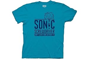 Doctor Who Sonic Screwdriver TV Series Adult T-Shirt