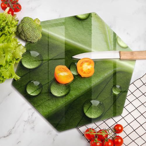 Planche à découper induction Wallfluent évite les rayures sur plaque de cuisson 40cm
