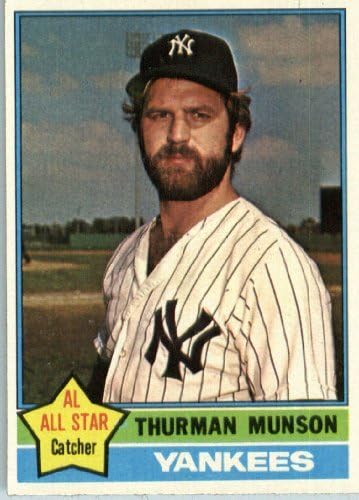 1976 Topps #650 Thurman Munson New York Yankees Baseball Card
