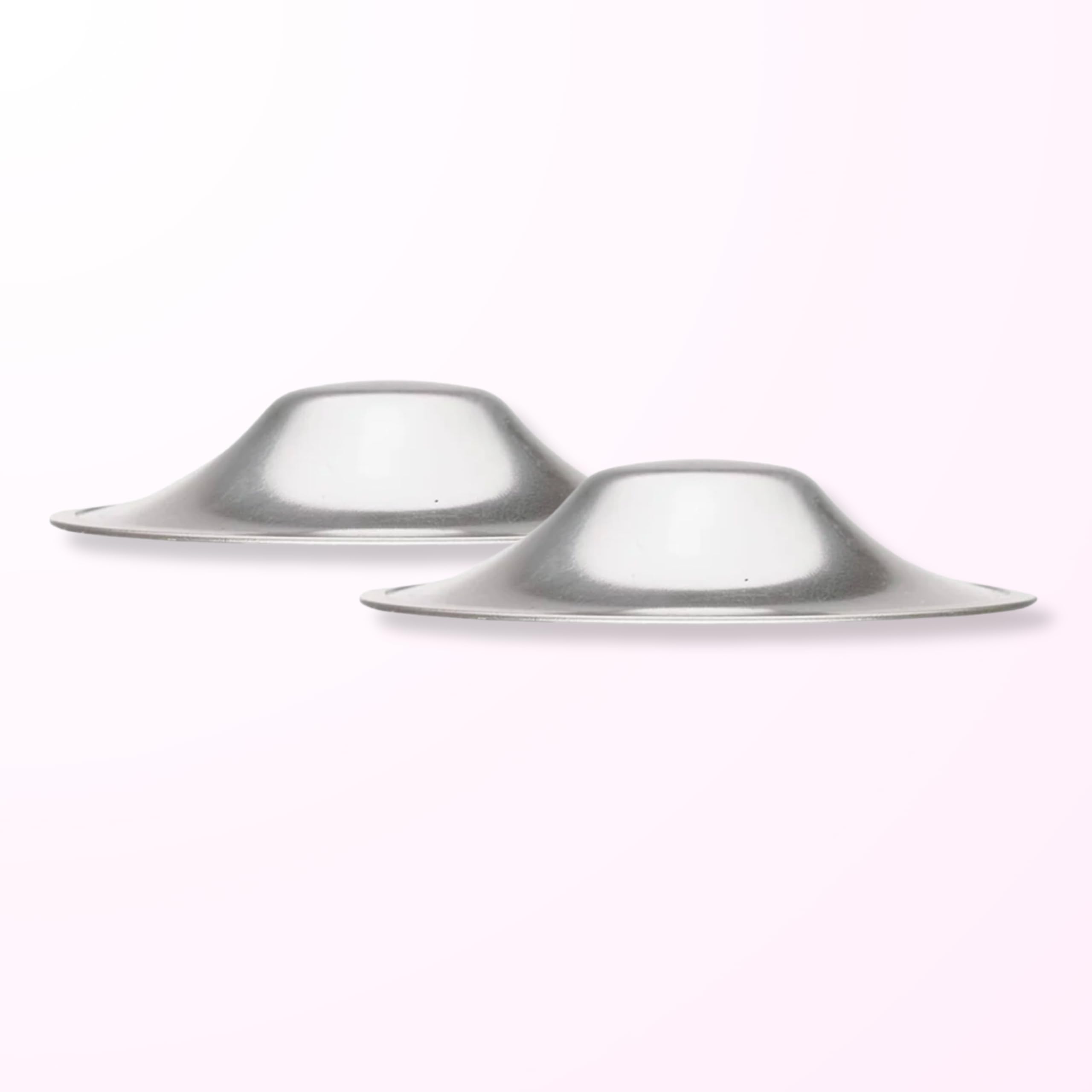 Livella | Coupelles en Argent pour l'Allaitement - Made in Germany - Pour les mamelons sensibles - Maintient un milieu cutané humide - Bouts de sein protecteurs pour la maternité et le post-partum