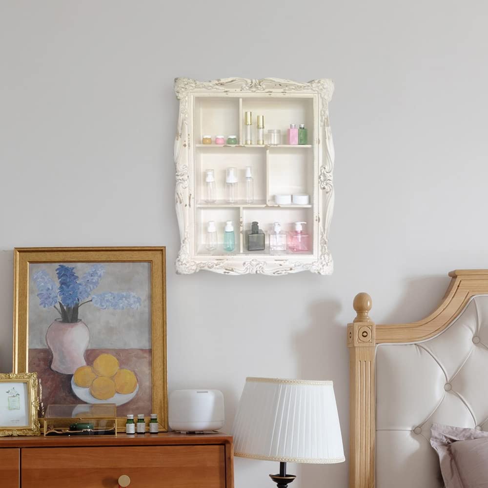 Estantes De Pared Blancos Para Baño, Decoración Moderna, 16x | Meses