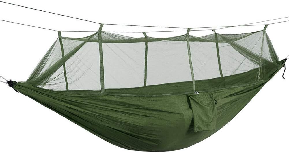 Portable Camping Hammock with Mosquito Net - 7 Colors (Pink)