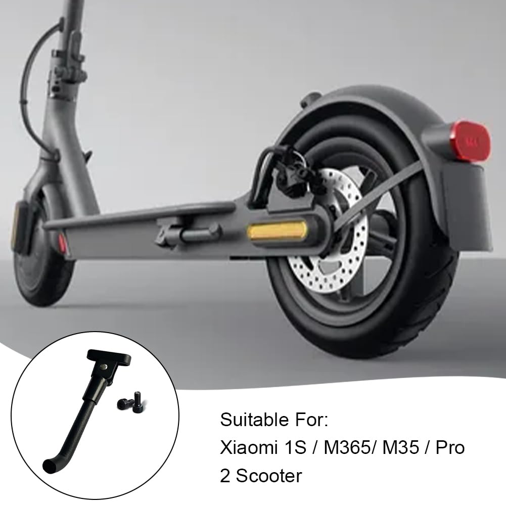 Cavalletto Laterale In Acciaio Per Bici Elettrica E Scooter - Altezza Regolabile 14-22 Cm - Ricambio - 4