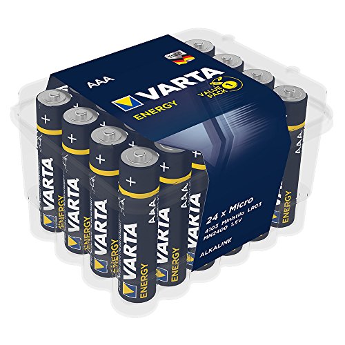 VARTA Energy AAA Micro LR03 Batterij (verpakking met 24 stuks) Alkaline Batterij - Made in Germany - ideaal voor… - Afbeelding 3