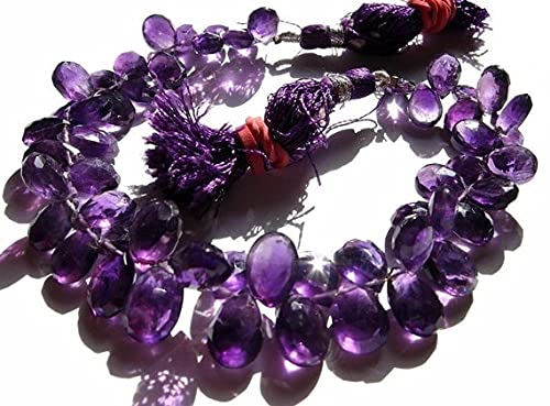 Améthyste d'Afrique facettée LKBEADS le cadeau précieux pour concevoir un bijou d'anniversaire
