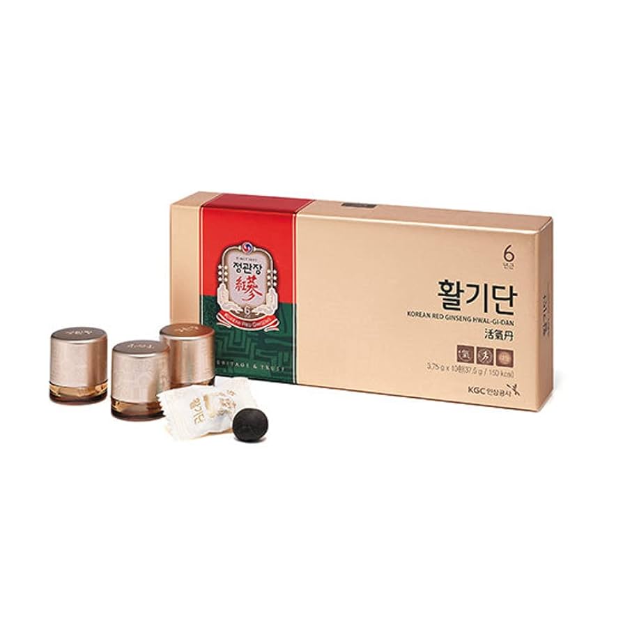 Amazon | 【公式 正官庄 海外ストア】 活気丹(3.75g×10丸) 高麗