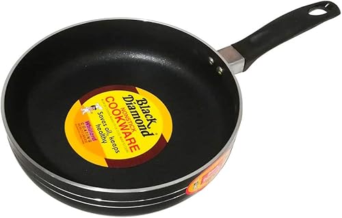 Miniatura 5 de Black Diamond Sartén antiadherente de 0.126 in con tapa con mango de bakalita