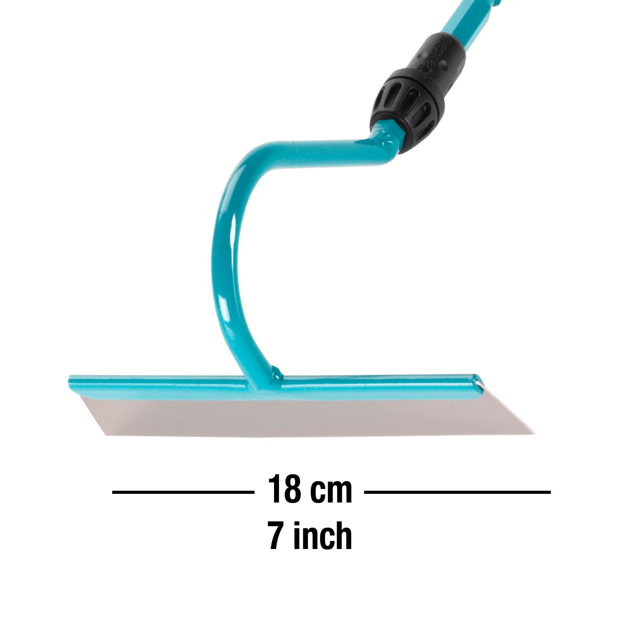 Image secondaire de Ratissoire à tirer Gardena Combisystem - Désherbage et binage en acier inoxydable