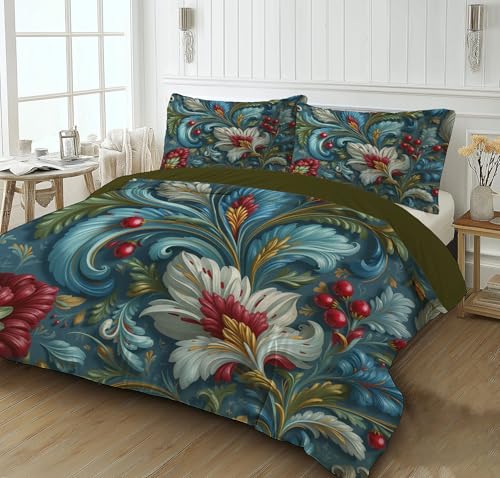 Funda Nordica Cama 80 90 Retro Étnico