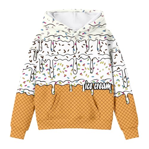Sweat à capuche fille confortable pour adolescente active 11-12 ans - 3