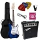 MSA E-Gitarre Blau