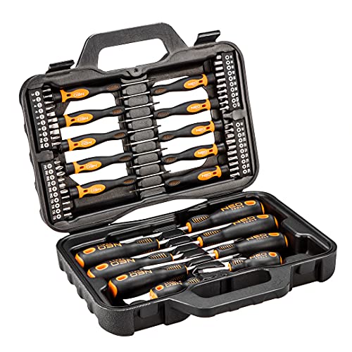 NEO TOOLS Schraubendreher und Bits, 58-er Set