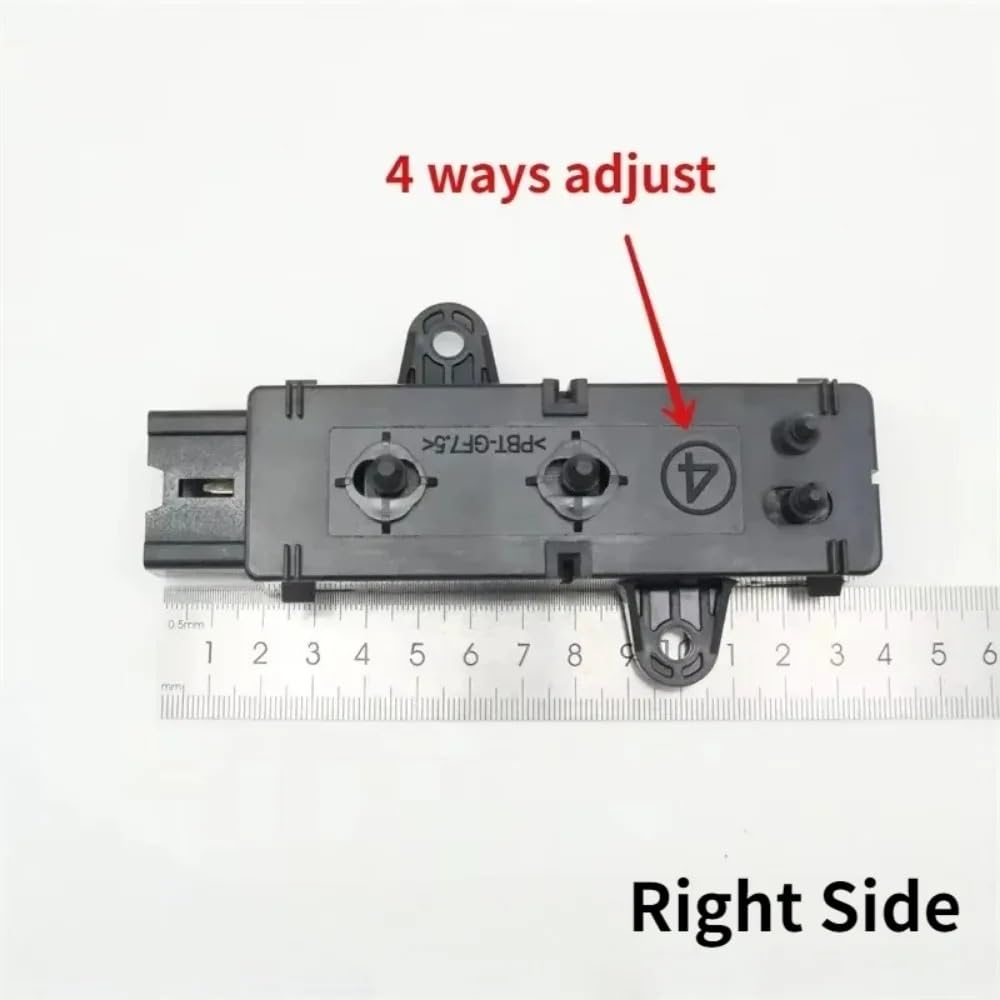 Pulsante Angolo Sedile Modulo Regolazione Sedile Per Nissan X-trail T32 2015-2021 | Manopola di controllo elettrica del sedile anteriore Pulsante di regolazione dello schienale Interruttore del coperchio