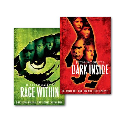 Jeyn Roberts Dark Inside Series Collection 2 Books Set, Rage Within and Dark Inside)