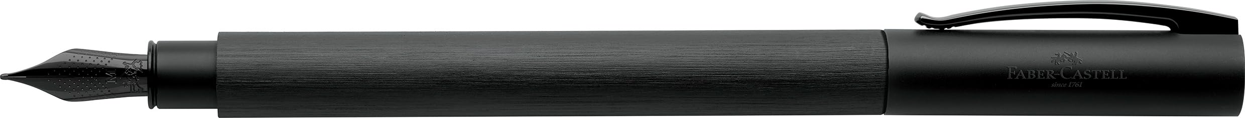 Faber-Castell Fountain Pen Ambition All Black Medium - Image 3