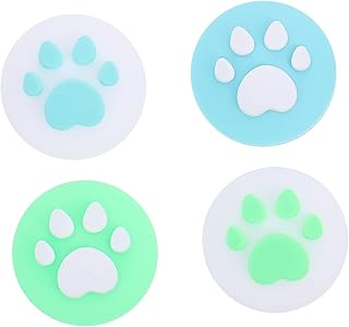 Uonlytech 12 Peças Capa De Joystick Capa Protetora De Joystick Capa De Polegar Capa De Botão De Aderência De Joystick Tampa De Botão De Joystick Tampa De Joystick De Polegar Máscara De